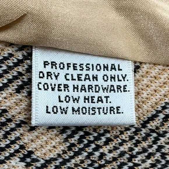 Wow! St. John Collection jaguar print wool jacket cardigan MADE USA 6 8 M animal - Picture 3 of 7